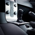 Modern car interior Royalty Free Stock Photo