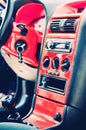 Modern car interior Royalty Free Stock Photo