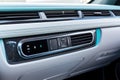 Modern car interior air conditioner. Generate Ai Royalty Free Stock Photo