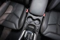 Modern Car Interior Top View Royalty Free Stock Photo