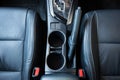 Modern Car Interior Top View. Royalty Free Stock Photo