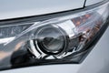 Car Light Closeup - LED and Xenon Royalty Free Stock Photo