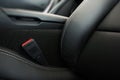 Modern Car Seat Closeup Royalty Free Stock Photo