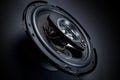 Modern car speaker close-up Royalty Free Stock Photo
