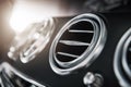 Modern Cars Interior Air Vents Royalty Free Stock Photo