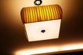 Modern ceiling lamp Royalty Free Stock Photo