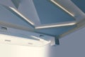 Modern celling lights Royalty Free Stock Photo