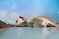Modern centre of science in Valencia Royalty Free Stock Photo