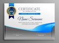 Modern certificate of appreciate template