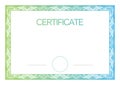 Modern Certificate and diplomas template. Vector