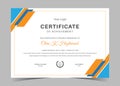 modern certificate template awards diploma background vector creative Professional Certificate