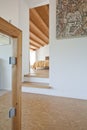 Modern chalet, interior Royalty Free Stock Photo