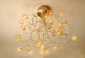 Modern chandelier Royalty Free Stock Photo