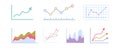 Modern charts and raising graphs