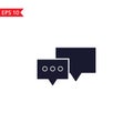 Modern chat icon Vector