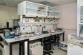 Modern chemical laboratory