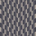 Modern Chequered Chevron Seamless Pattern Vector Dot Work Abstract Background