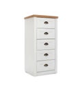 Modern chest of drawers isolated. Furniture for wardrobe room