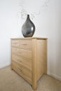 Modern chest of drawers from solid wood