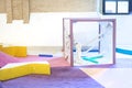 modern children\'s recreation area in the mall Royalty Free Stock Photo