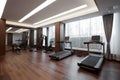 Modern Chinese style office, Fitness room Royalty Free Stock Photo