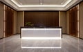 Modern Chinese style office, Reception desk