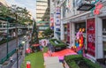 Modern Christmas tree at Amarin Plaza, Sukhumvit road, Bangkok