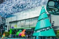 Modern Christmas Tree at Siam Discovery, Sukhumvit road, Bangkok