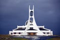 Modern church architecture - Stykkisholmur - Iceland