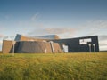 Modern church in BlÃÂ¶nduÃÂ³s, Iceland