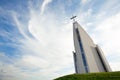 Modern church building Royalty Free Stock Photo