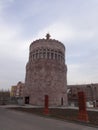 Modern church of Holy Archangels in Echmiadzin monastery,Armenia Royalty Free Stock Photo