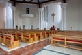 Modern church interior Royalty Free Stock Photo