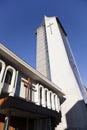 Modern church at Temuco. Royalty Free Stock Photo