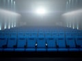 Modern cinema. 3d rendering