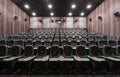 Modern cinema hall