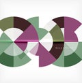Modern circle abstract background Royalty Free Stock Photo