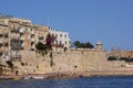 Modern city Valetta in Malta with ancient walls Royalty Free Stock Photo