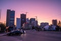 Modern City of Ulaanbaatar, Mongolia.