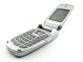 Modern clamshell phone Royalty Free Stock Photo