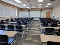 Modern Classroom Interior Royalty Free Stock Photo