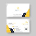 Modern and clean professional business card template