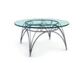 Modern coffee glass table