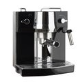 Modern coffee machine with steam milk frother Royalty Free Stock Photo