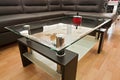 Modern coffee table Royalty Free Stock Photo