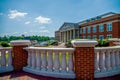 Modern college campus buildings Royalty Free Stock Photo