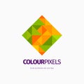 Modern colorful abstract logo or element design. Best for identity and logotypes.