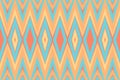 Modern colorful pastel  ikat seamless traditional pattern. ethnic oriantal design for background, carpet, wallpaper backdrop, Royalty Free Stock Photo