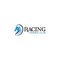 Modern colorful RACING horses club logo design