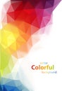 Modern colorful vector background